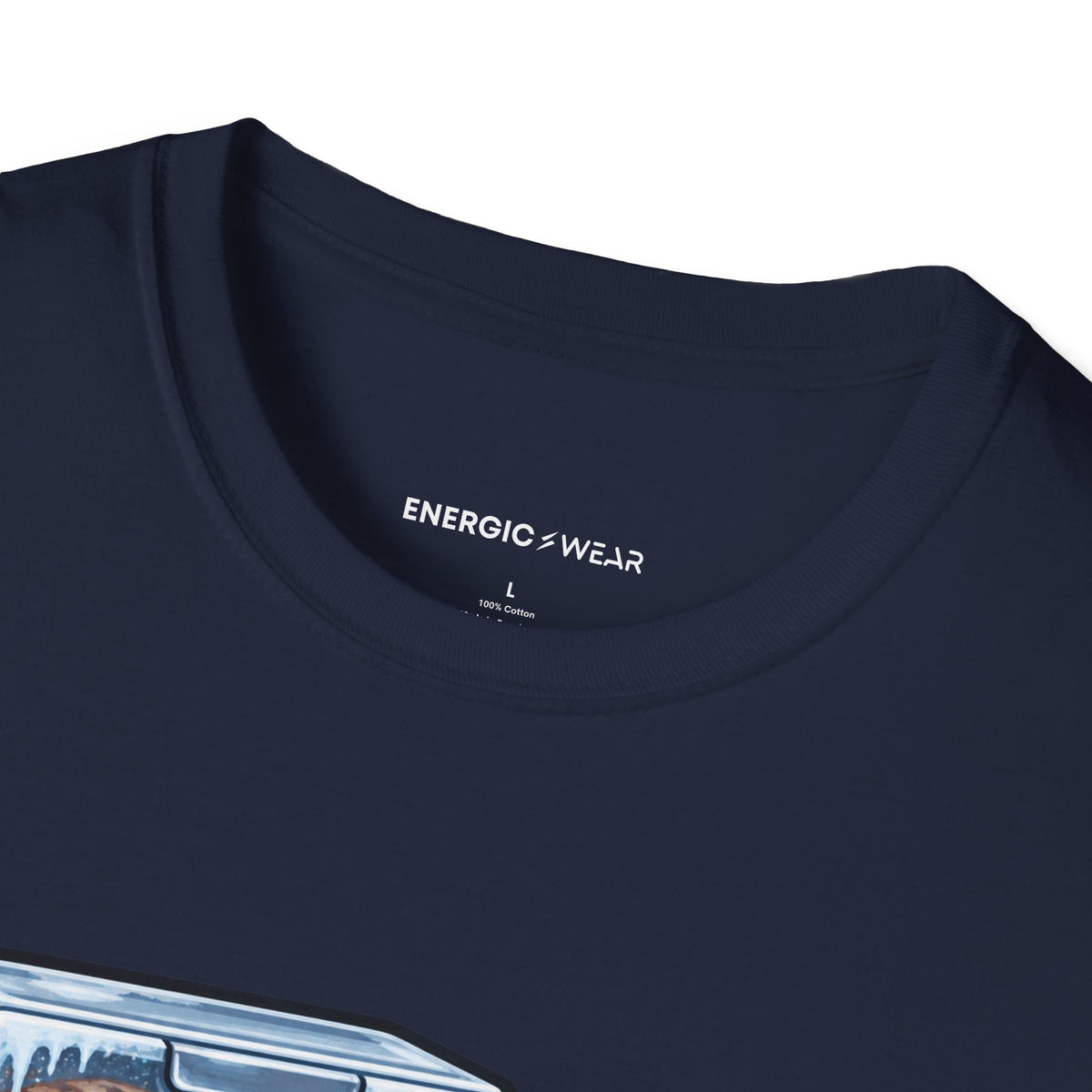 Graphic fitness T-shirt featuring the "My Freezer Is Part of the Training Plan" design.