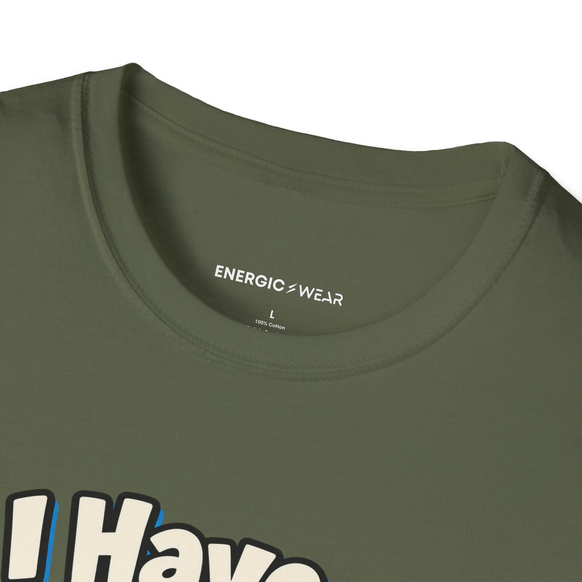 Graphic fitness T-shirt featuring the "I Have a Favorite Gym Floor Tile" design.