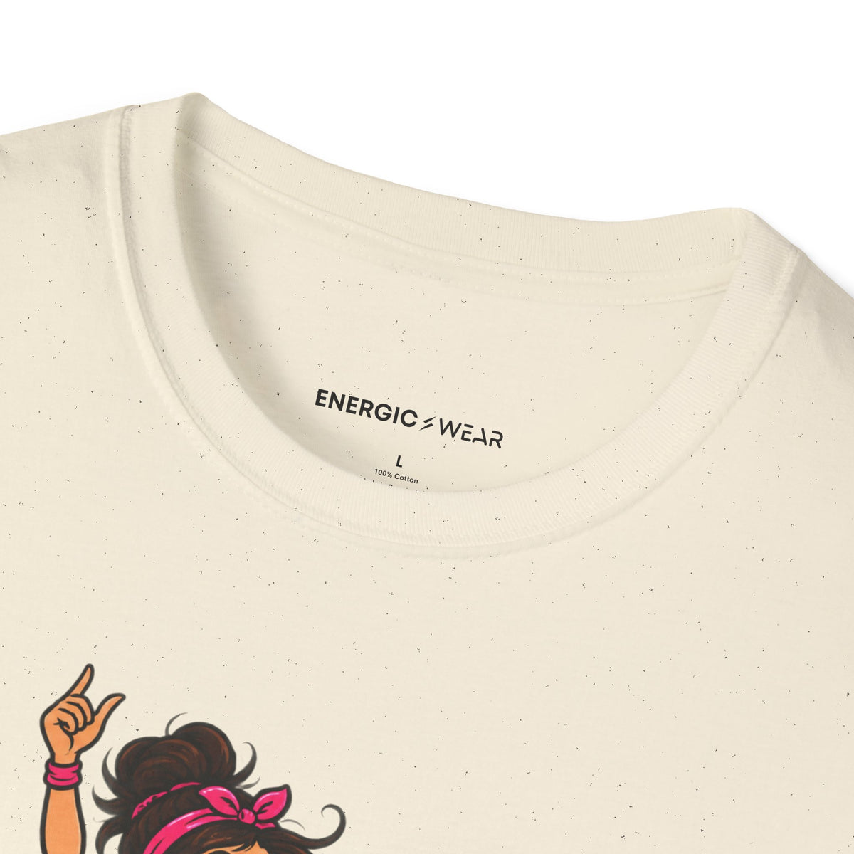 Graphic fitness T-shirt featuring the "Lost the Count, Kept the Groove" design.