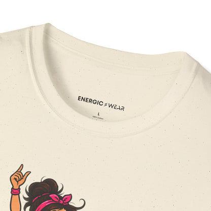 Graphic fitness T-shirt featuring the "Lost the Count, Kept the Groove" design.