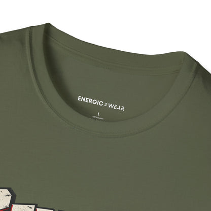 Graphic fitness T-shirt featuring the "Strength Is a Skill I Practice" design.