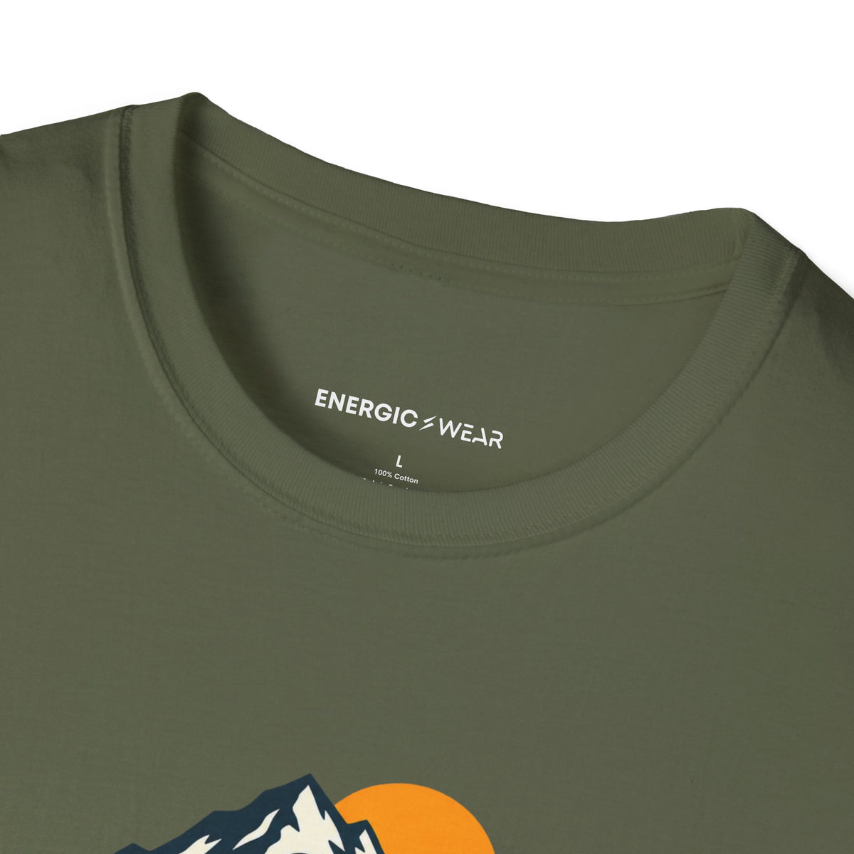 Graphic fitness T-shirt featuring the "Her Hiking Pack Has a Strong Foundation" design.