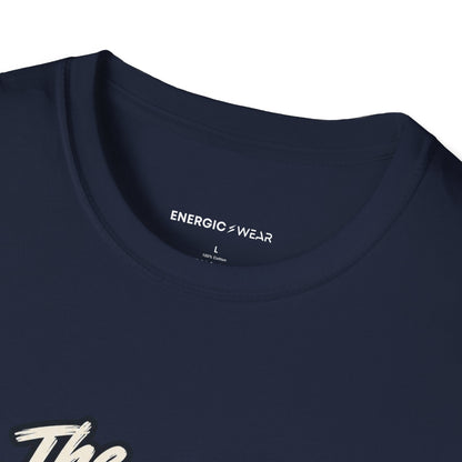 Graphic fitness T-shirt featuring the "The Second Half Is Still My Race" design.