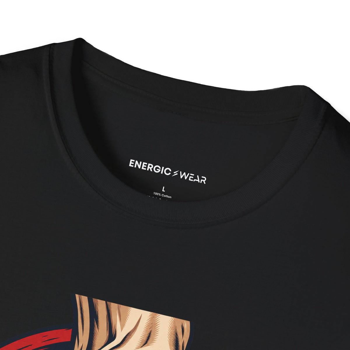 Graphic fitness T-shirt featuring the "The Hook Grip Holds the Commitment" design.