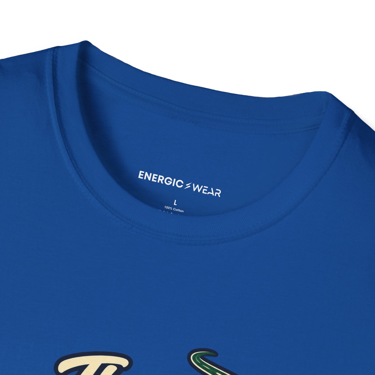 Graphic fitness T-shirt featuring the "The Long Run Starts at the Laces" design.