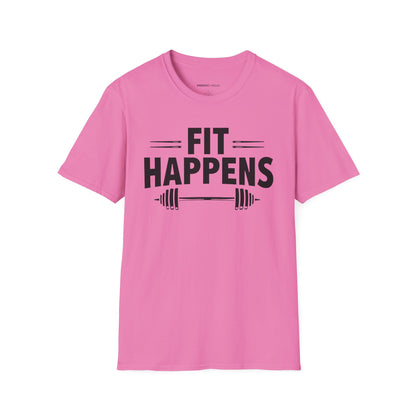 FIT HAPPENS! Funny Fitness Tee