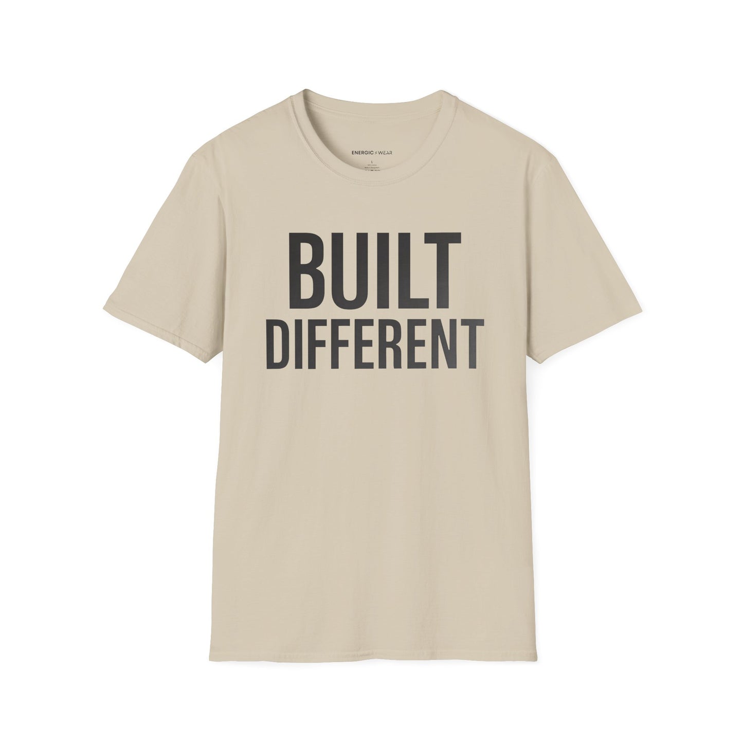 Built Different - Fitness Motivational Tee