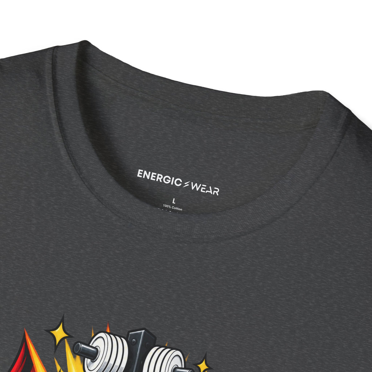 Graphic fitness T-shirt featuring the "Re-Racking Is My Plot Twist" design.