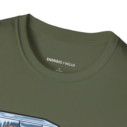 Graphic fitness T-shirt featuring the "My Freezer Is Part of the Training Plan" design.