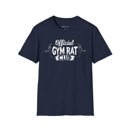Official Gym Rat Club TShirt – Motivational Lifestyle Tee