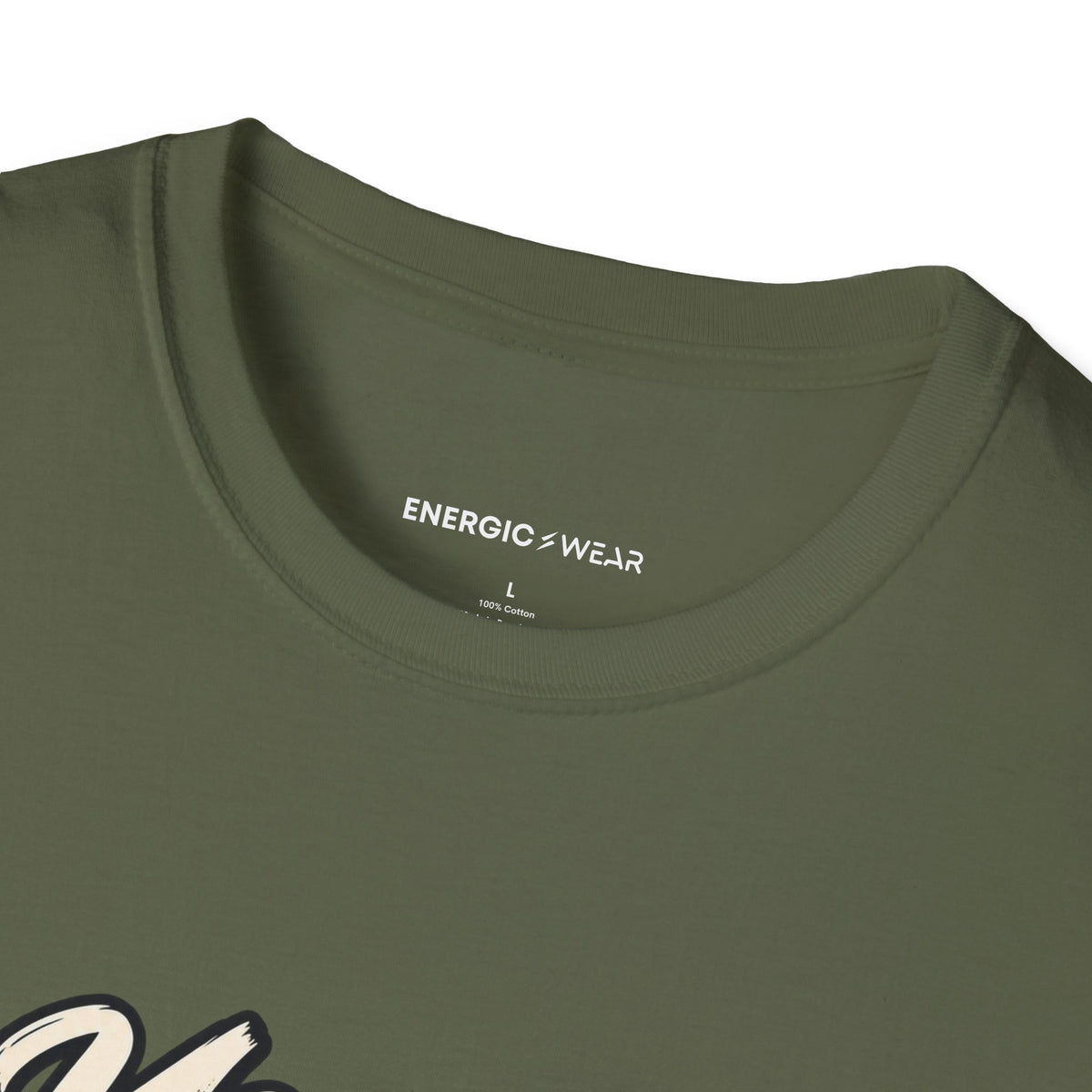 Graphic fitness T-shirt featuring the "Your Body Can Learn a New Language" design.