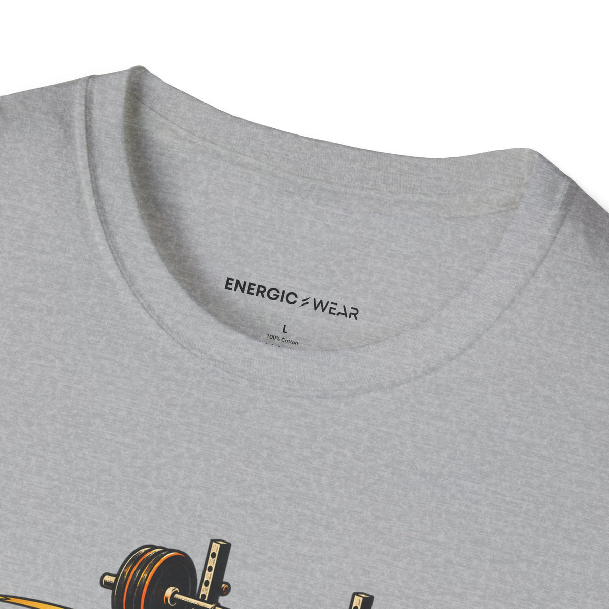 Graphic fitness T-shirt featuring the "My Training Partners Make Ambition Contagious" design.