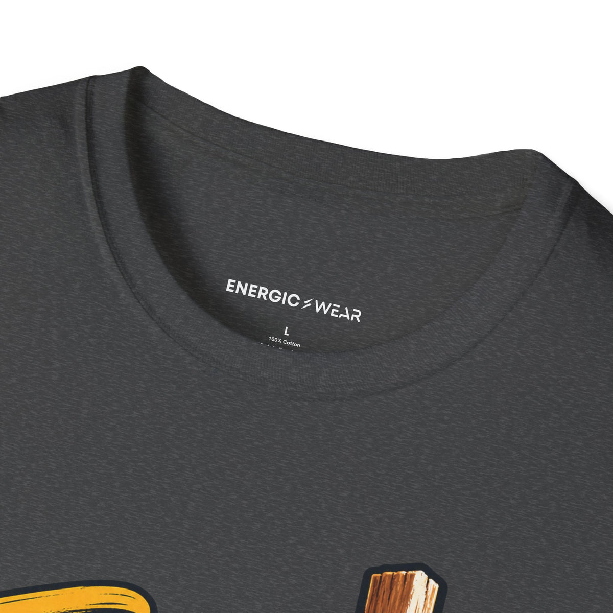Graphic fitness T-shirt featuring the "Faith Meets Me at the Starting Line" design.