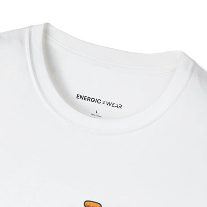 Graphic fitness T-shirt featuring the "I Carry My Own Adventure Gear" design.