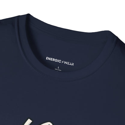 Graphic fitness T-shirt featuring the "I Can Train Hard and Walk Humbly" design.