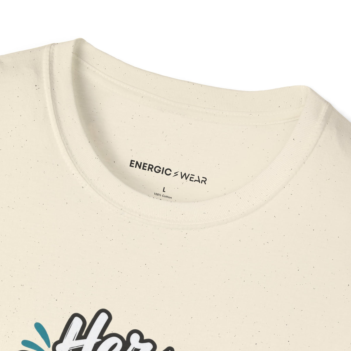 Graphic fitness T-shirt featuring the "Her Gym Bag Goes Beside the Car Seat" design.