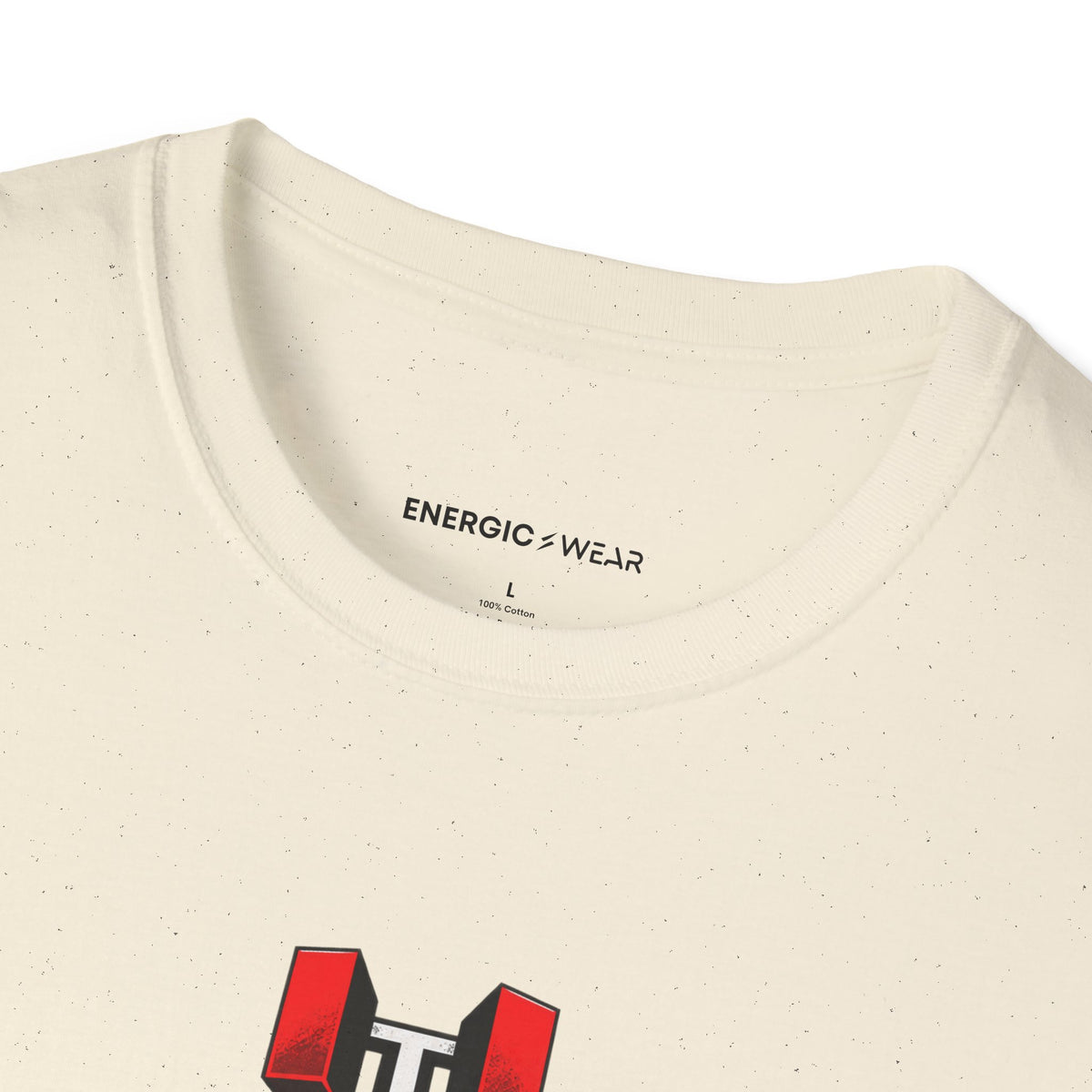 Graphic fitness T-shirt featuring the "Stand Behind Your Lockout" design.