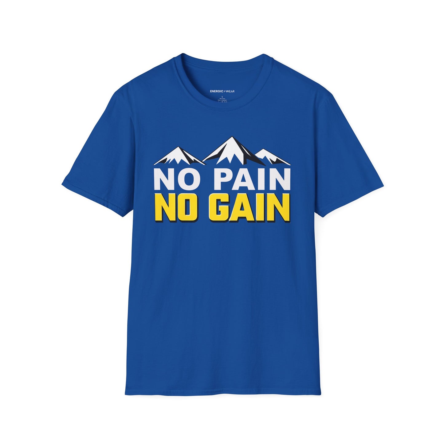 NO PAIN NO Gain! TShirt – Motivational Workout Tee