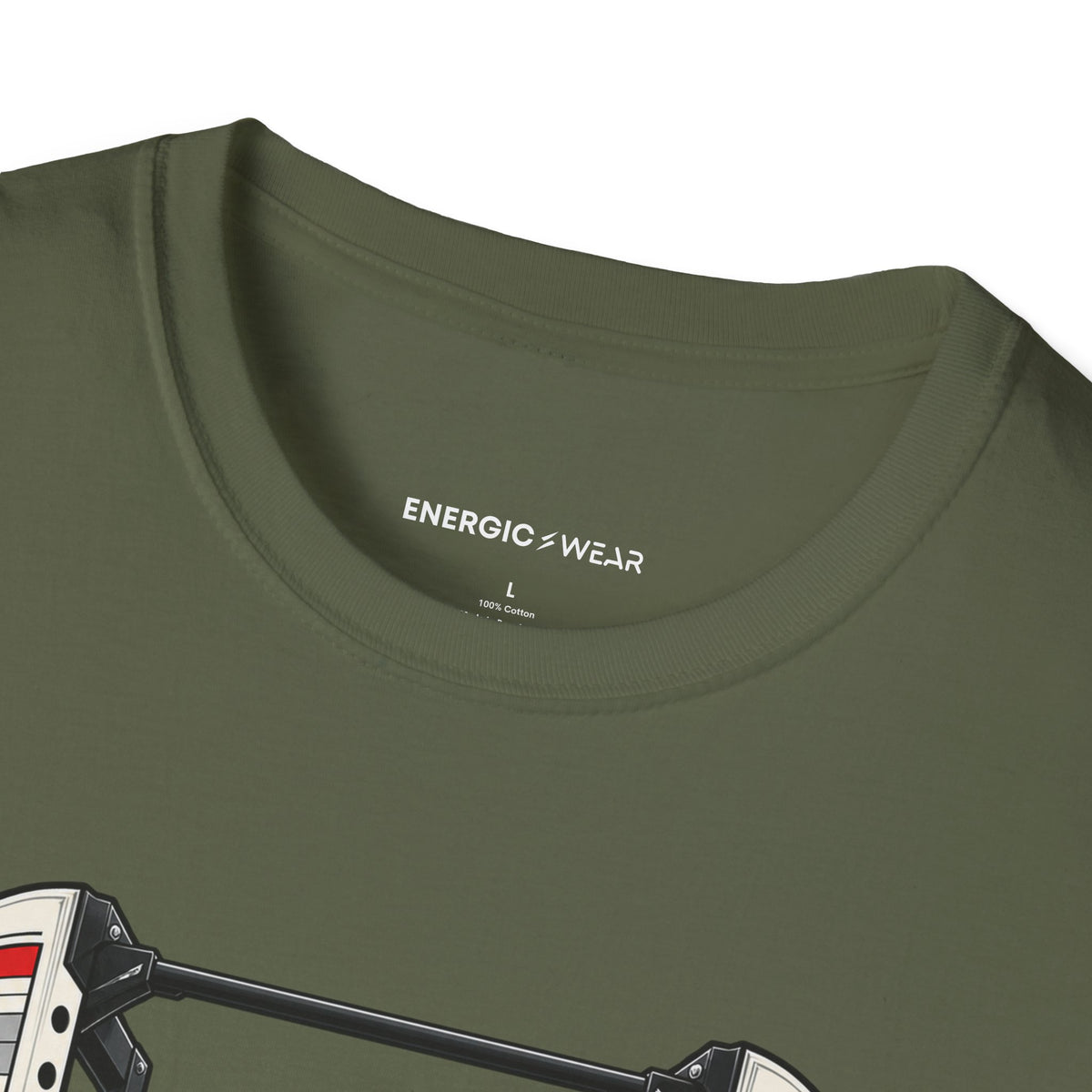 Graphic fitness T-shirt featuring the "The Rack Is Where the Plan Gets Real" design.