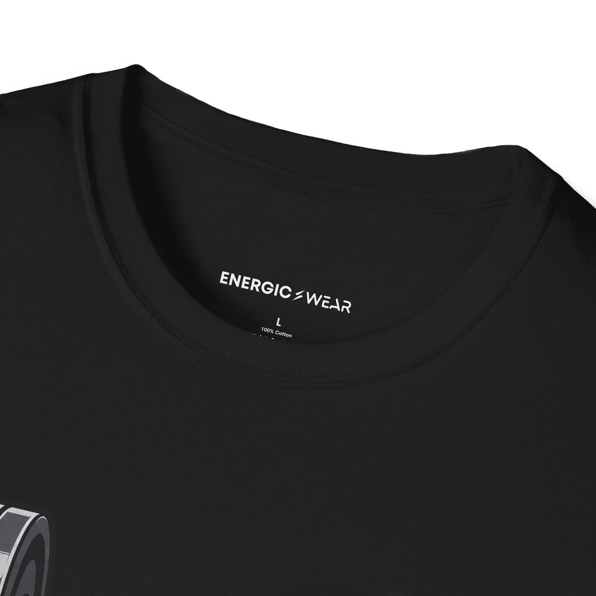 Graphic fitness T-shirt featuring the "The Pause Is Part of the Power" design.