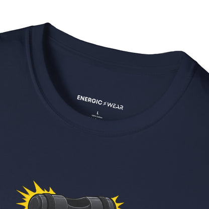 Graphic fitness T-shirt featuring the "The Hip-Thrust Setup Is Half the Workout" design.