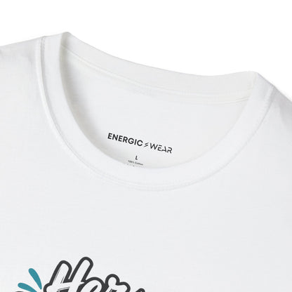 Graphic fitness T-shirt featuring the "Her Gym Bag Goes Beside the Car Seat" design.