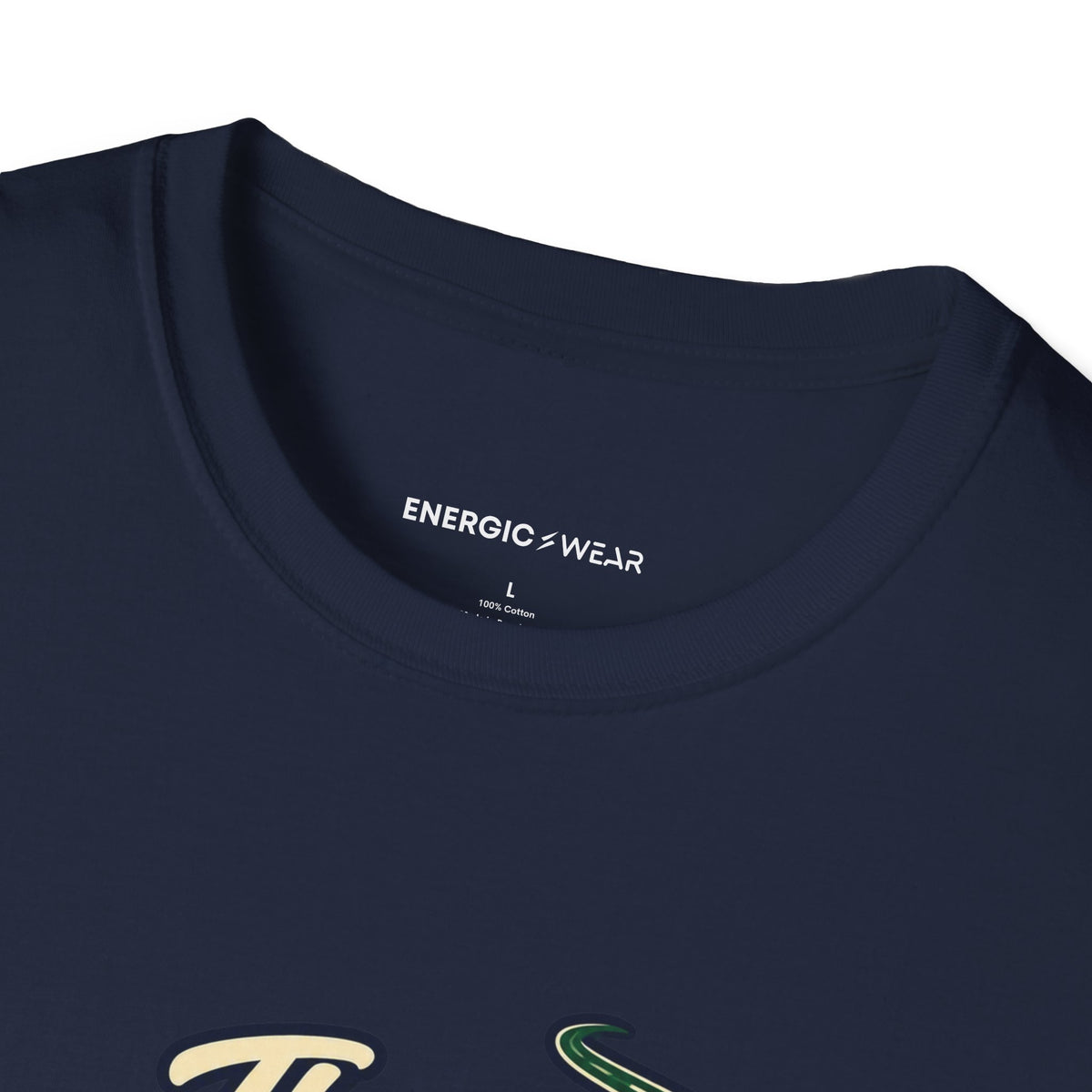 Graphic fitness T-shirt featuring the "The Long Run Starts at the Laces" design.