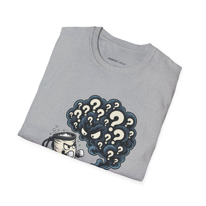 Graphic fitness T-shirt featuring the "I Brought Chalk to a Confidence Problem" design.