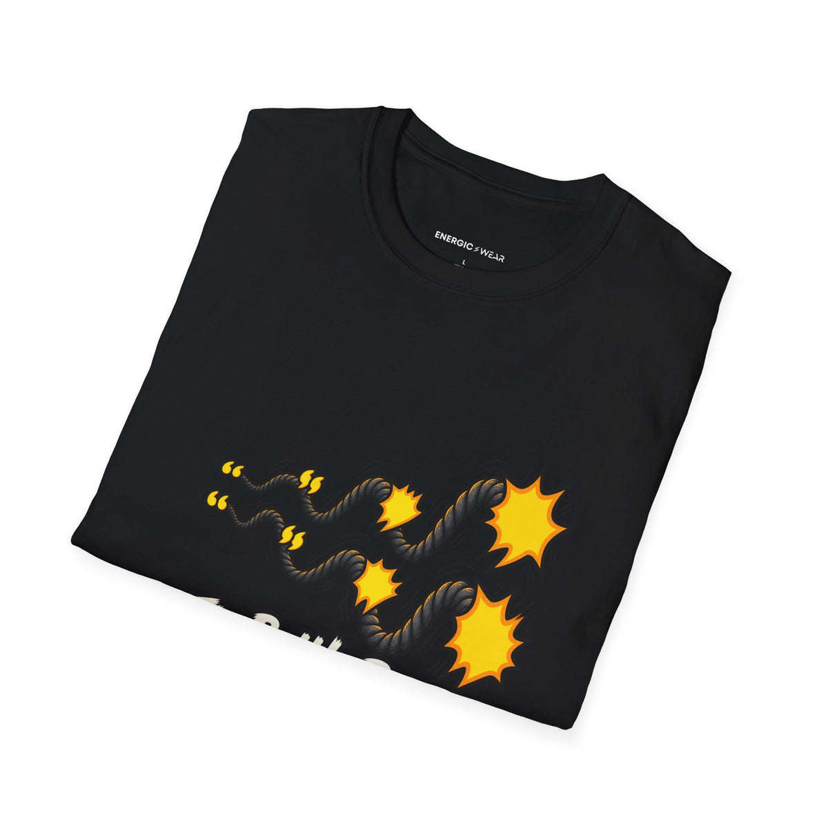 Graphic fitness T-shirt featuring the "The Battle Ropes Have Escalated the Conversation" design.