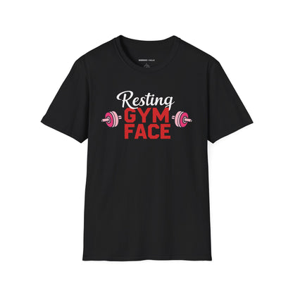 Resting Gym Face! TShirt – Funny Motivational Tee