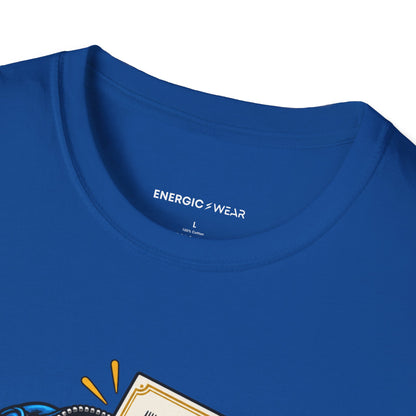 Graphic fitness T-shirt featuring the "My Lunch Reservation Survived the Workout" design.