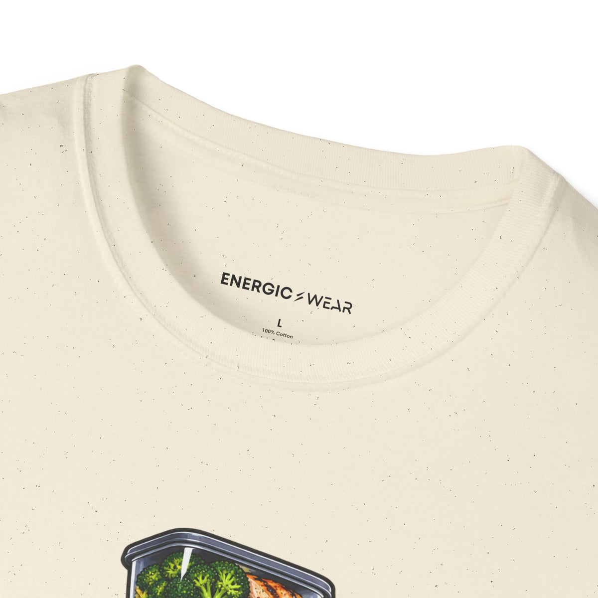 Graphic fitness T-shirt featuring the "The Meal Prep Containers Are Multiplying" design.