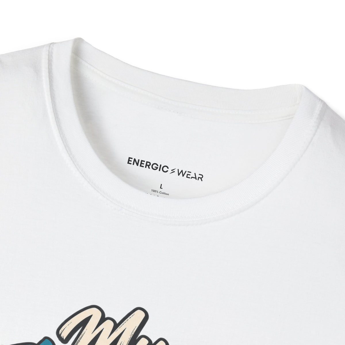 Graphic fitness T-shirt featuring the "My Strength Can Be Loud or Quiet" design.