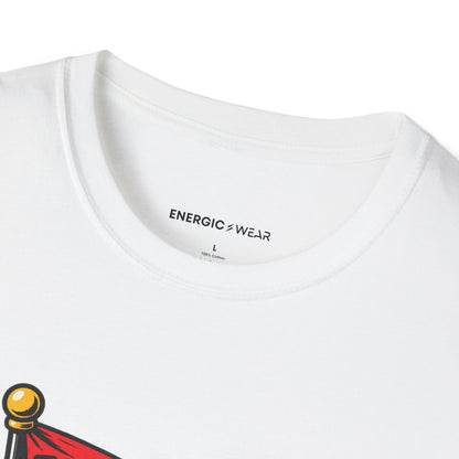 Graphic fitness T-shirt featuring the "My Next Challenge Has a Training Plan" design.