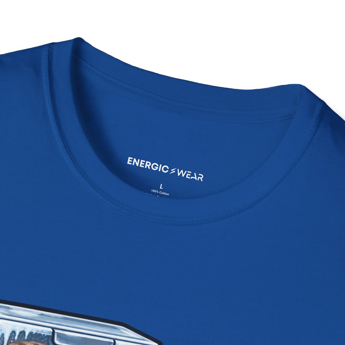 Graphic fitness T-shirt featuring the "My Freezer Is Part of the Training Plan" design.