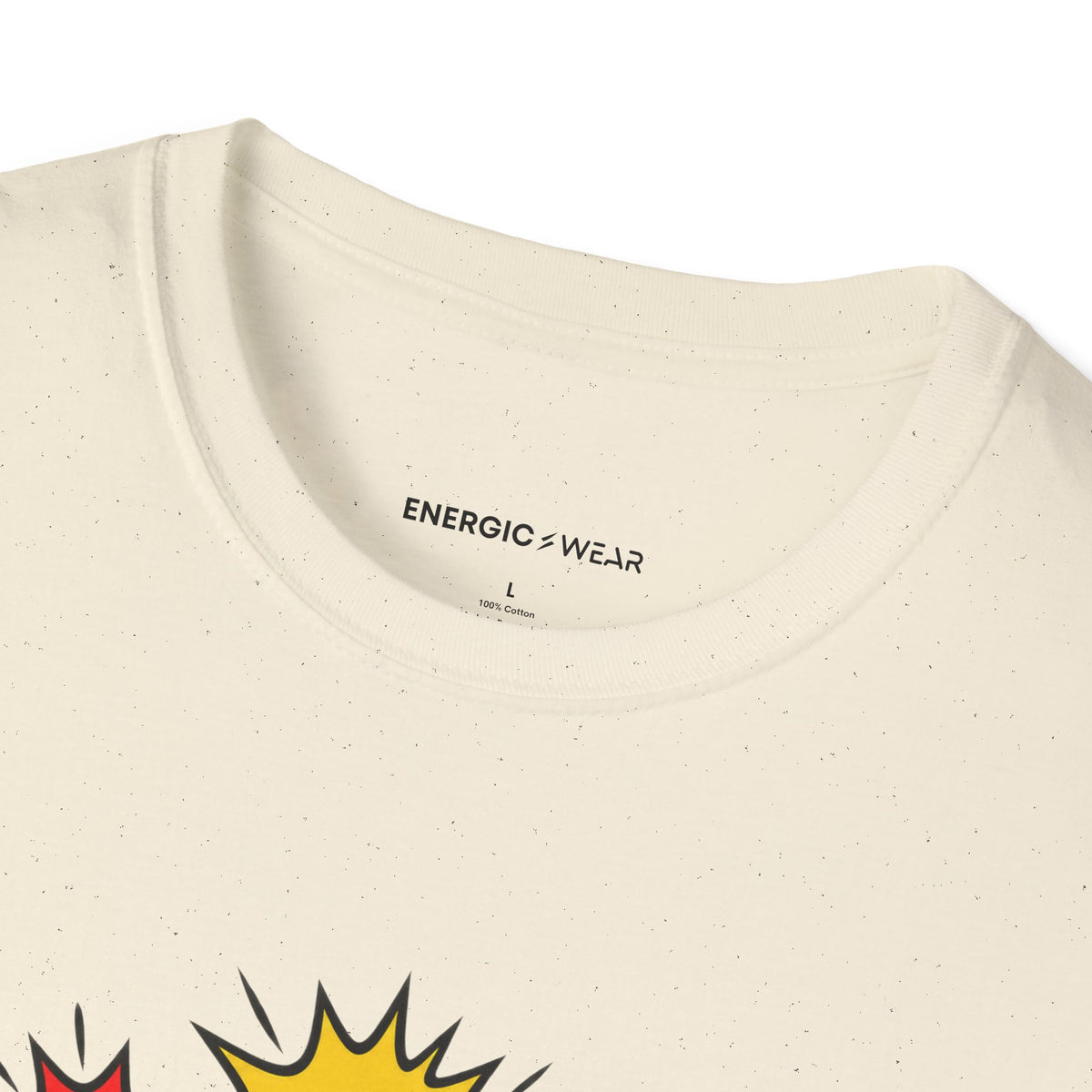 Graphic fitness T-shirt featuring the "I've Reached the Making-Noises Stage" design.