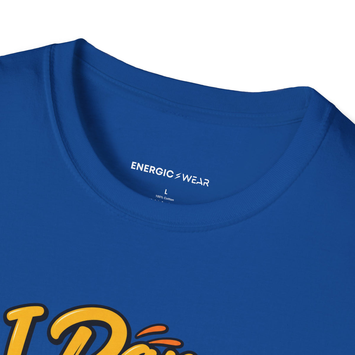 Graphic fitness T-shirt featuring the "I Dance Like the Instructions Are Optional" design.