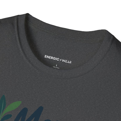 Graphic fitness T-shirt featuring the "Move at the Speed of Your Life" design.