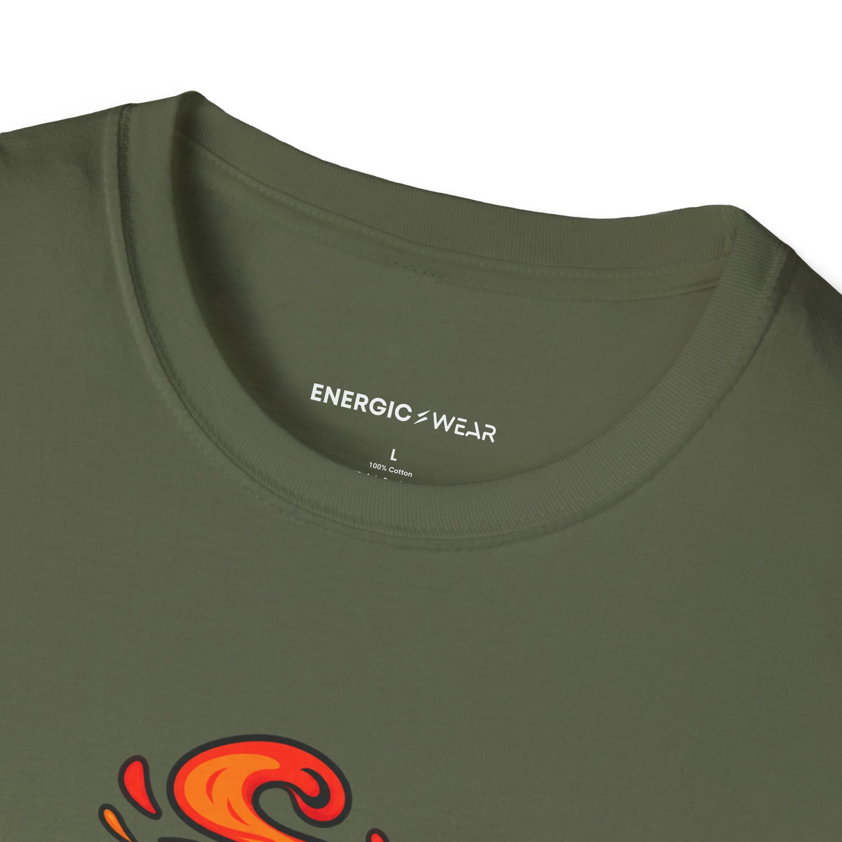 Graphic fitness T-shirt featuring the "The Training Plan Survived a Spicy Lunch" design.