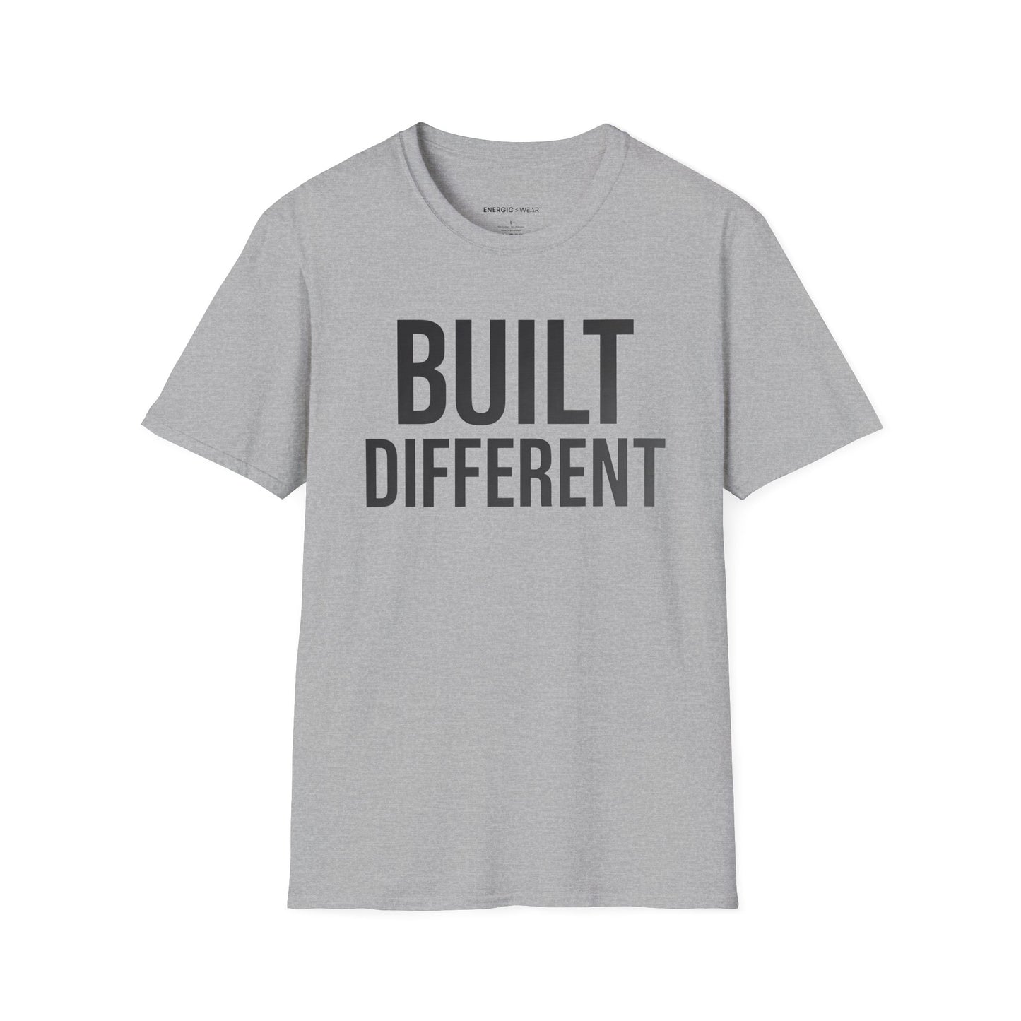 Built Different - Fitness Motivational Tee