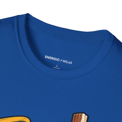 Graphic fitness T-shirt featuring the "Faith Meets Me at the Starting Line" design.