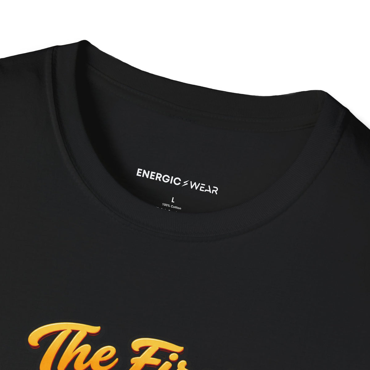 Graphic fitness T-shirt featuring the "The First Ten Minutes Are an Invitation" design.