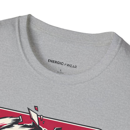 Graphic fitness T-shirt featuring the "Strength Is Part of My Name" design.