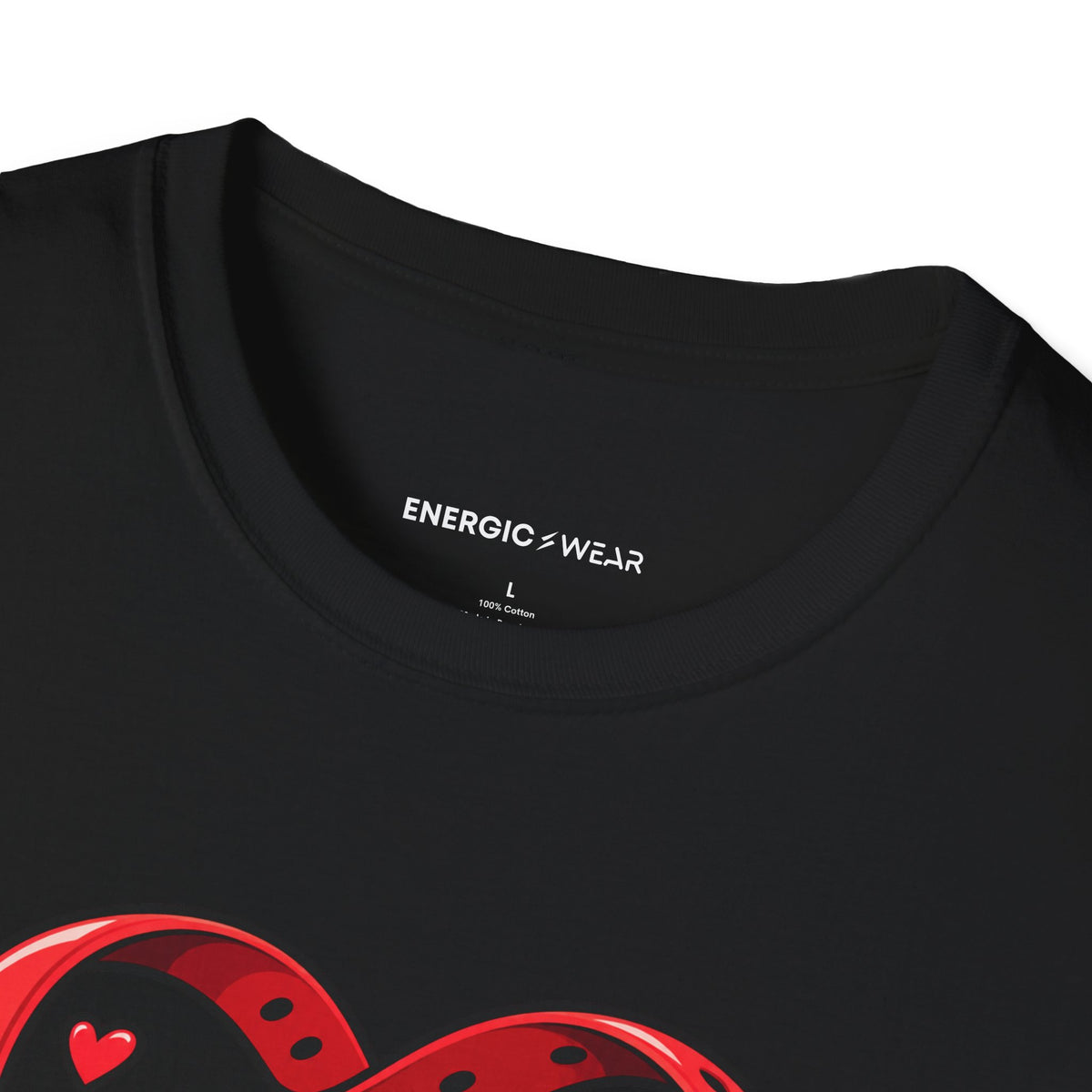 Graphic fitness T-shirt featuring the "My Watch Says We're in a Relationship" design.