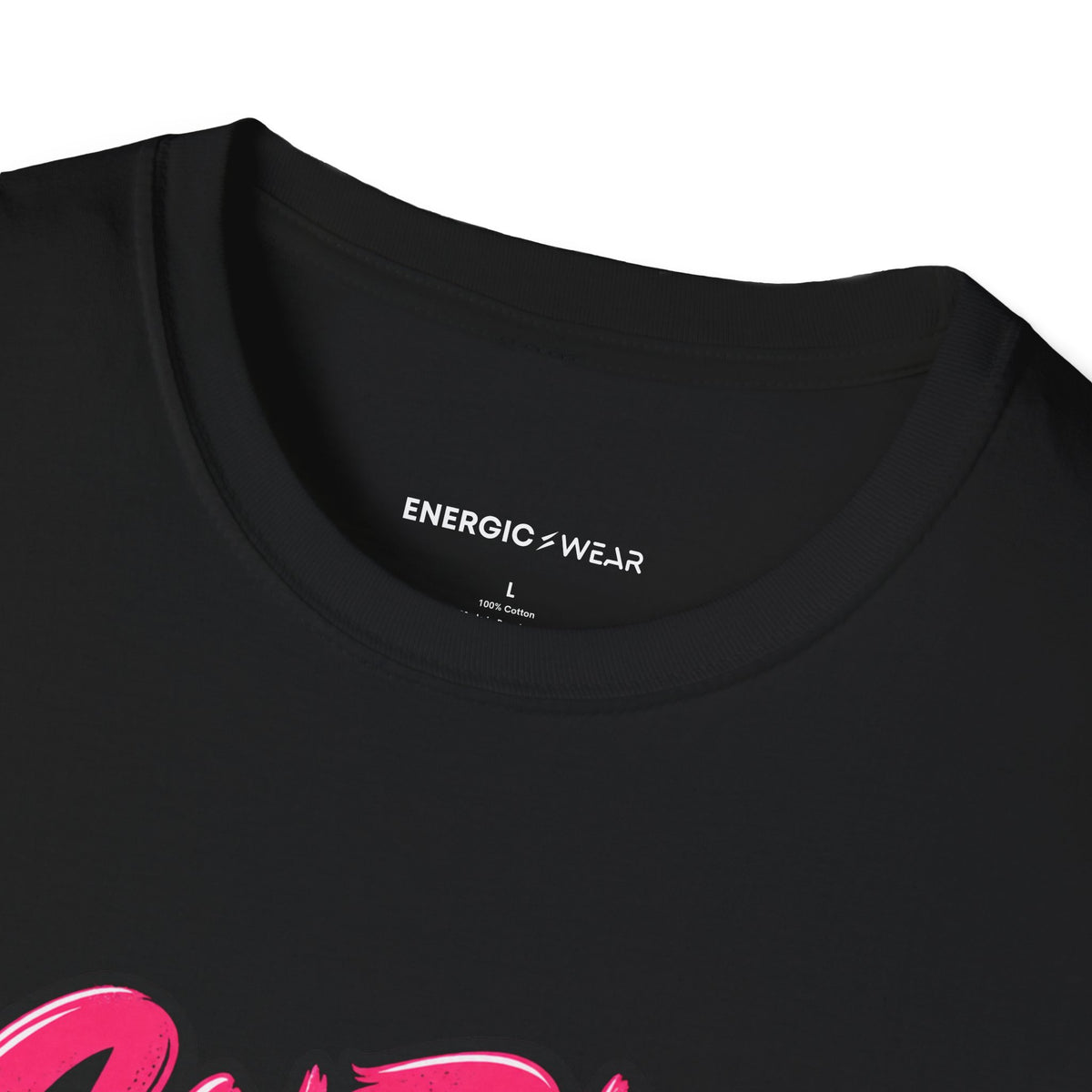 Graphic fitness T-shirt featuring the "Curls for the Girls, Squats for the Thoughts" design.