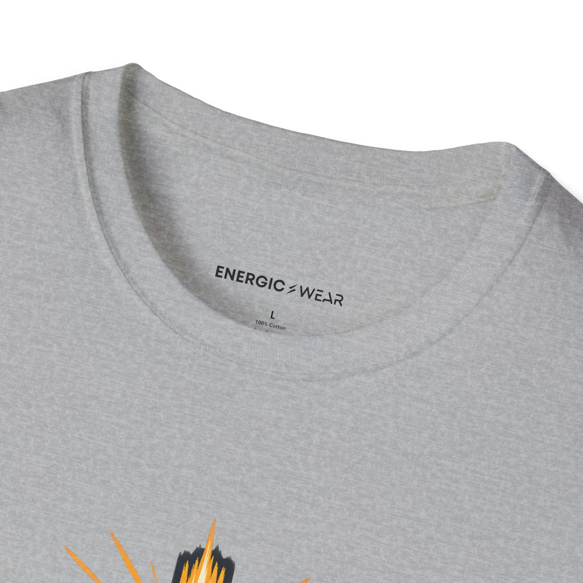 Graphic fitness T-shirt featuring the "Train for the Race Live for the Calling" design.