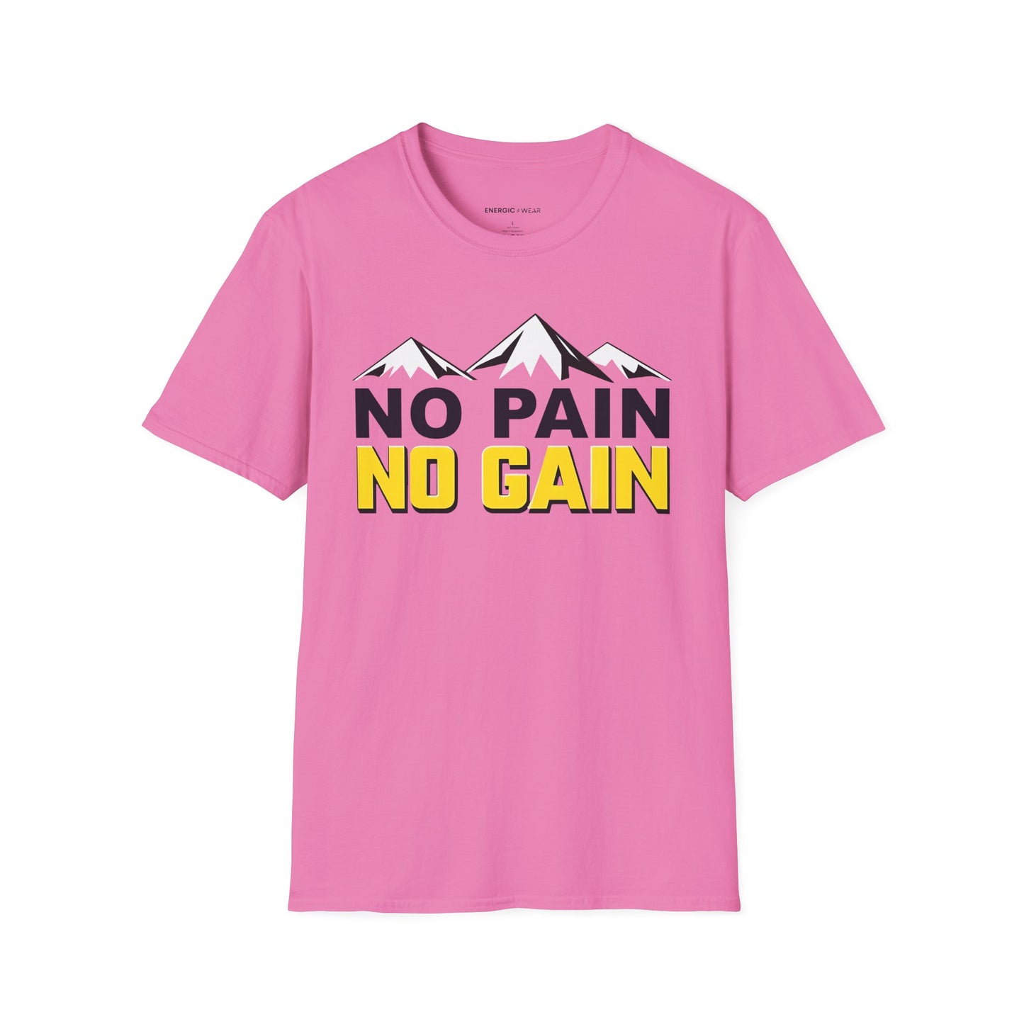 NO PAIN NO Gain! TShirt – Motivational Workout Tee
