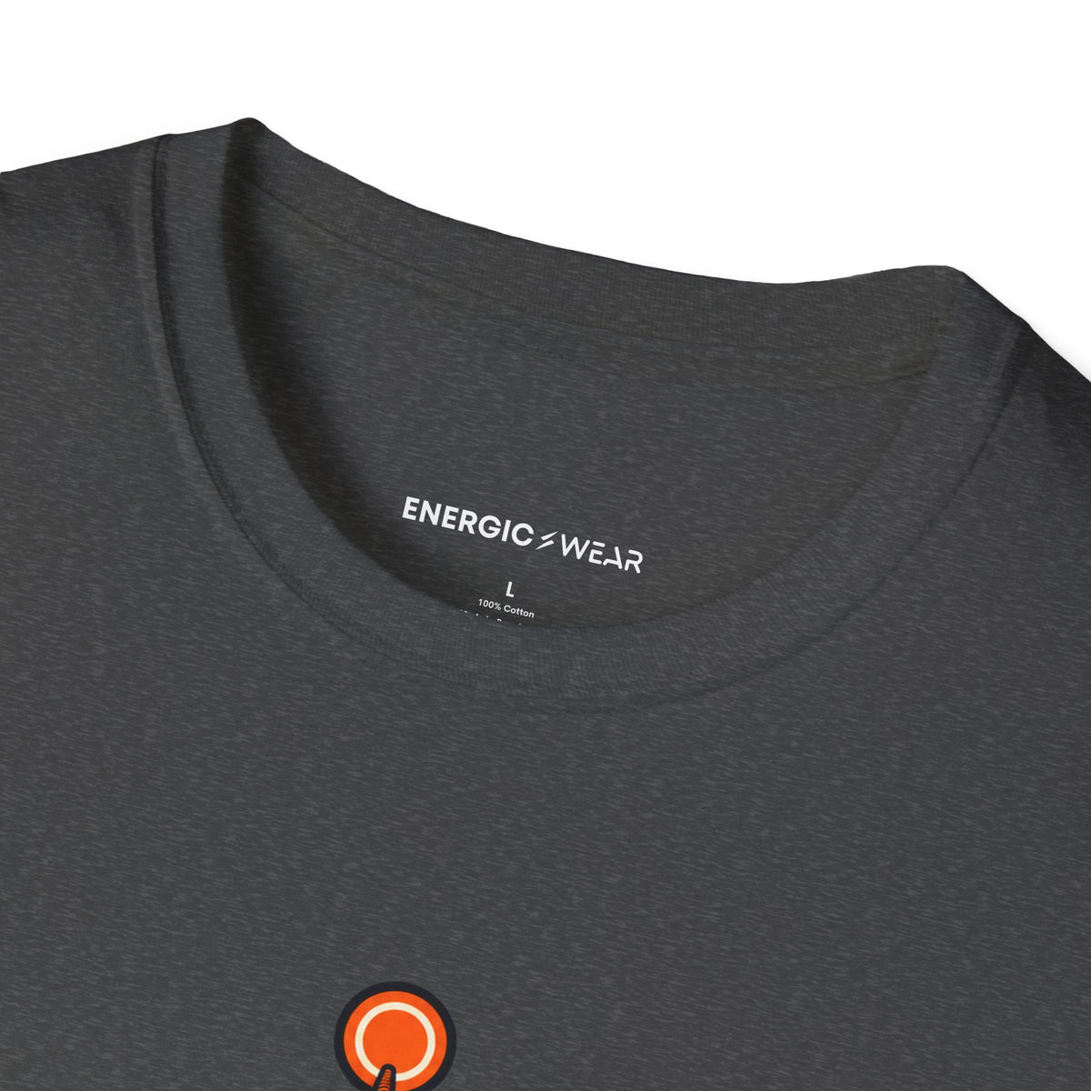 Graphic fitness T-shirt featuring the "The Top of the Rope Is a Perspective" design.