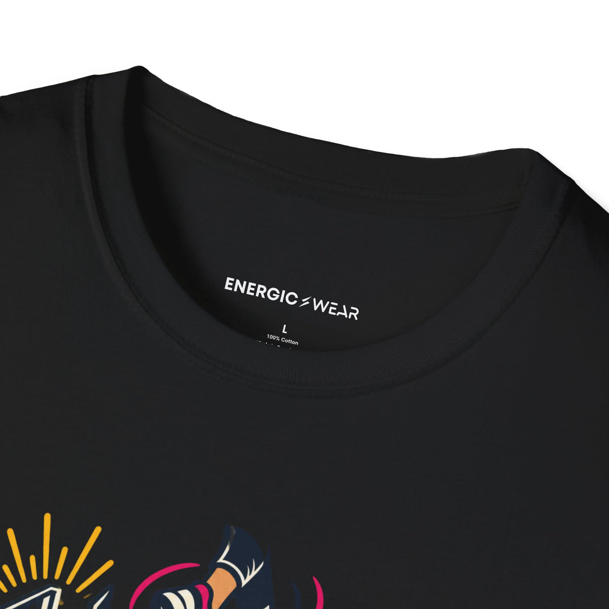 Graphic fitness T-shirt featuring the "Train for the Life You Want to Join" design.