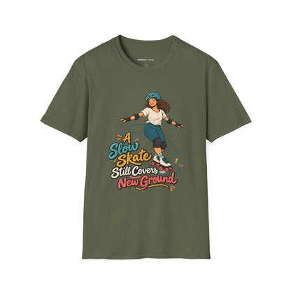 A Slow Skate Still Covers New Ground T-Shirt